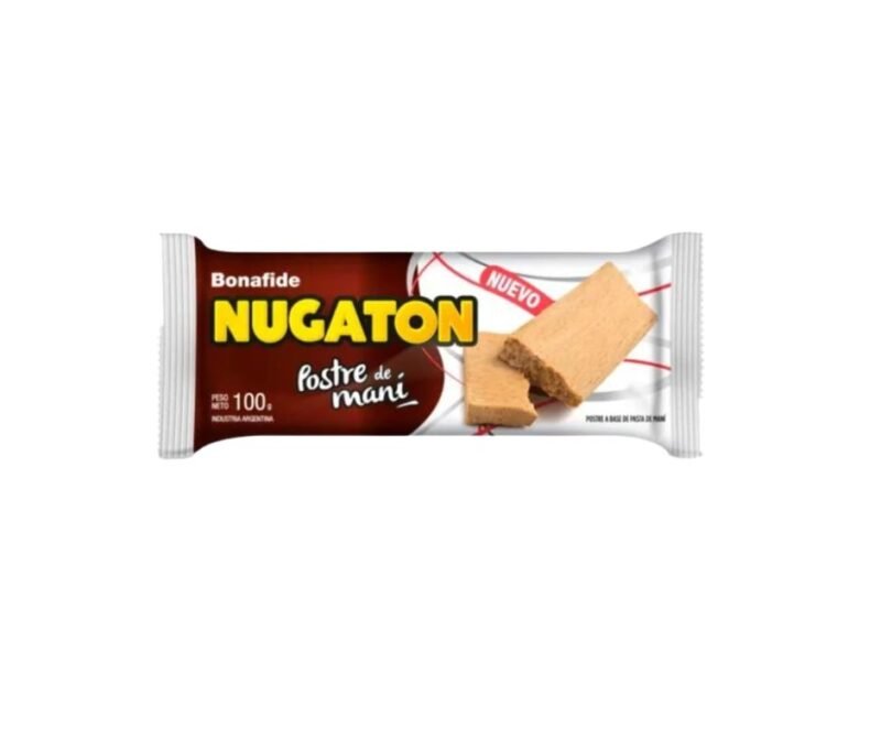 Nugaton postre de maní 75g