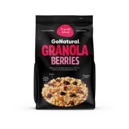 GO NATURAL - Granola Berries Quinoa x 290 grs
