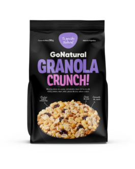 GO NATURAL – Granola Crunch x 290 gr