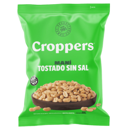 Maní Tostado Sin Sal Sin Piel x 800g