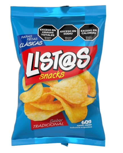 Papas List@s tradicional 60g