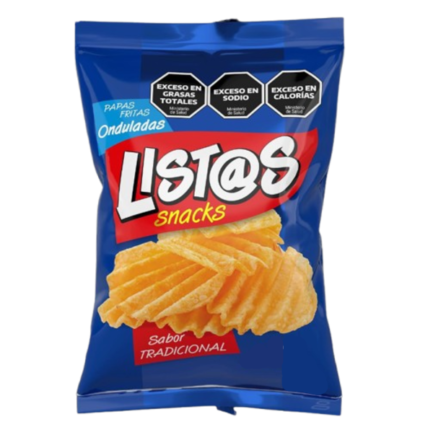 Papas List@s Onduladas 500g