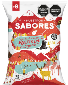 Chips de Batata con Merken x 80g