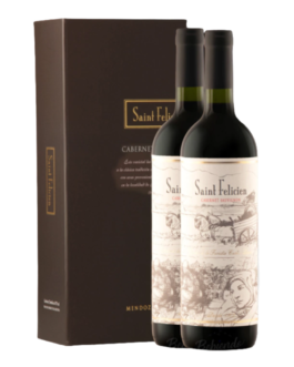 Saint Felicien Malbec x2 UN 750CC – Estuche