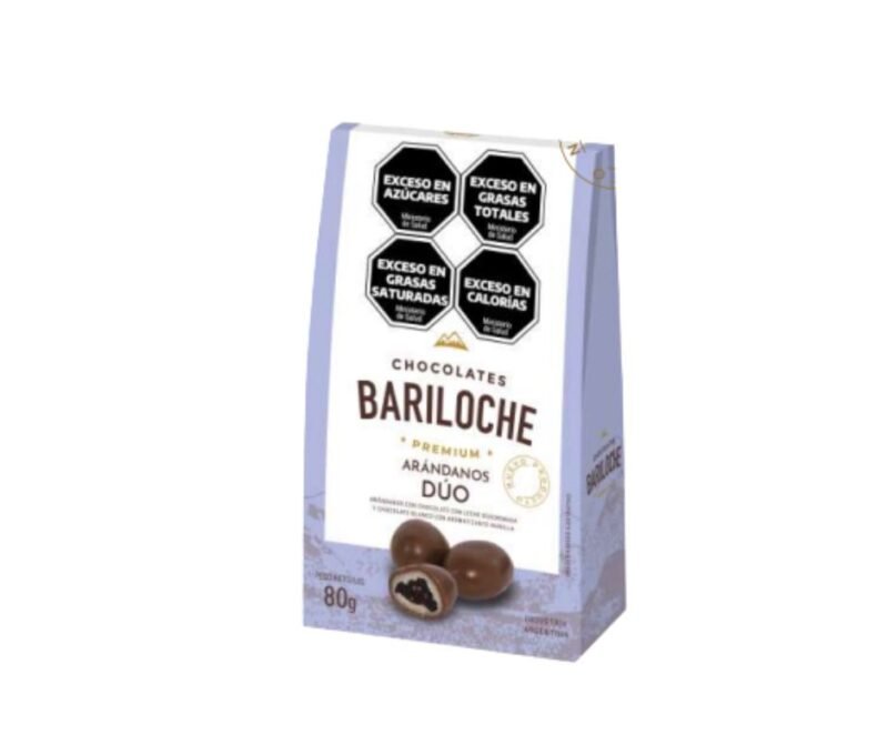 Arandanos con chocolate Bariloche 80g